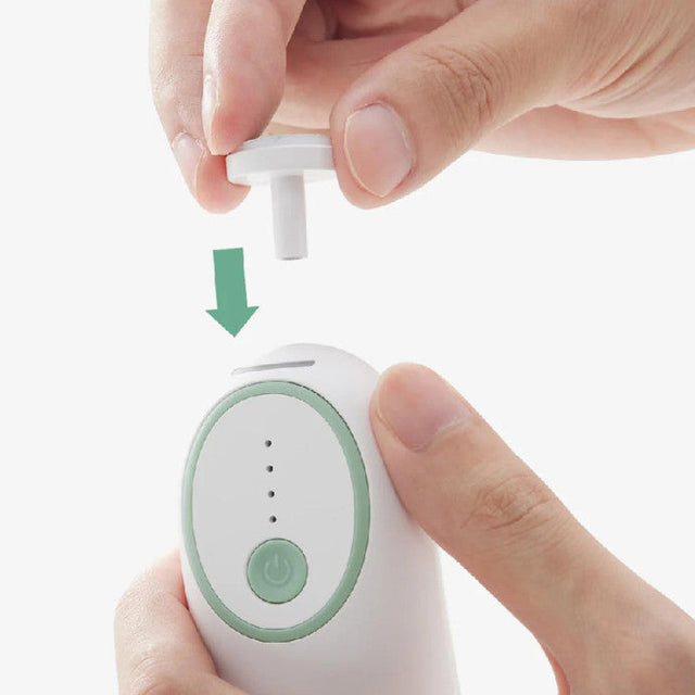 BBLUV elektriskā nagu griešanas mašīna zīdaiņiem un bērniem (nagu trimmeris)