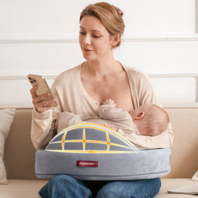 Doomoo Buddy barošanas un grūtniecības spilvens Tetra Jersey Green