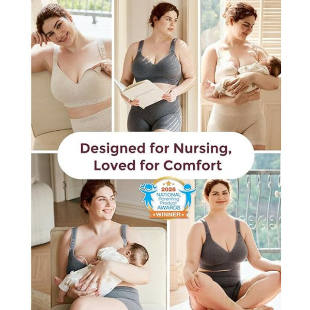 Carriwell bezšuvju māsu krūšturis / Original Nursing Bra Blue-Pink