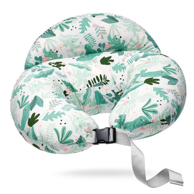 Doomoo Buddy barošanas un grūtniecības spilvens Tetra Jersey Green