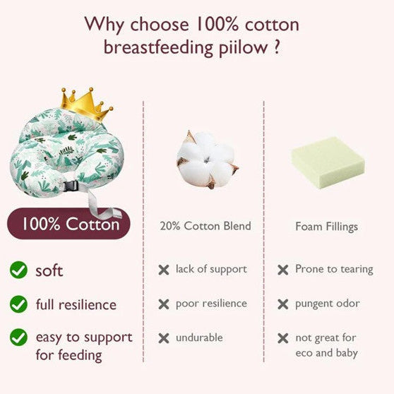 Doomoo Buddy barošanas un grūtniecības spilvens Tetra Jersey Green