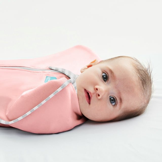 Love To Dream™ Swaddle Up™ miegmaišis dusty pink TOG 1.0, 1 etapas, S dydis