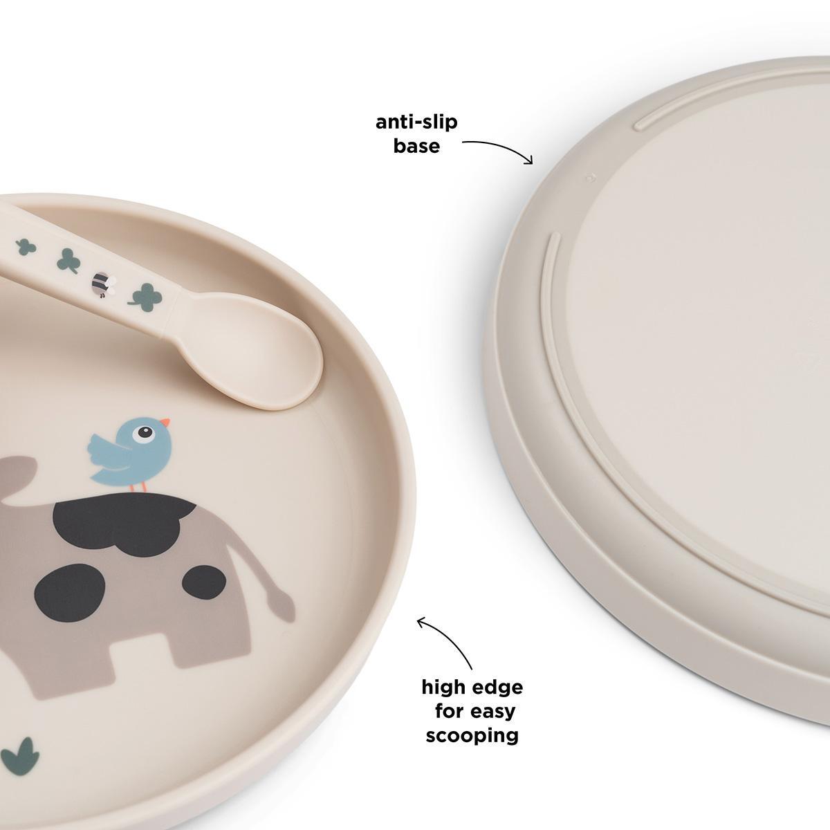 Izgatavoja Deer neslīdoša plāksne Foodie Happy clouds Pulveris