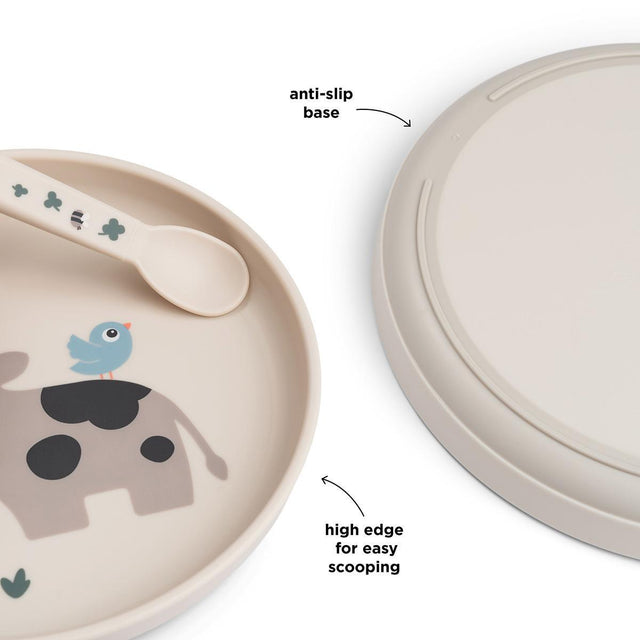 Izgatavoja Deer neslīdoša plāksne Foodie Happy clouds Pulveris