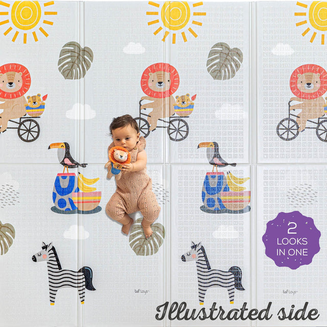 Taf Toys abpusēja mīksta grāmata mazuļiem "Pasaka"