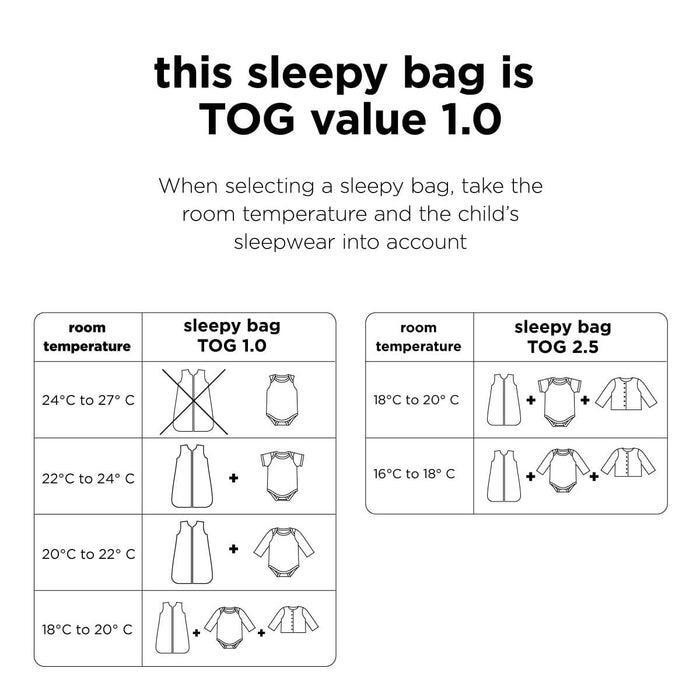 Done by Deer guļammaiss mazulim Tog 1.0 (GOTS Confetti Sand/Green)