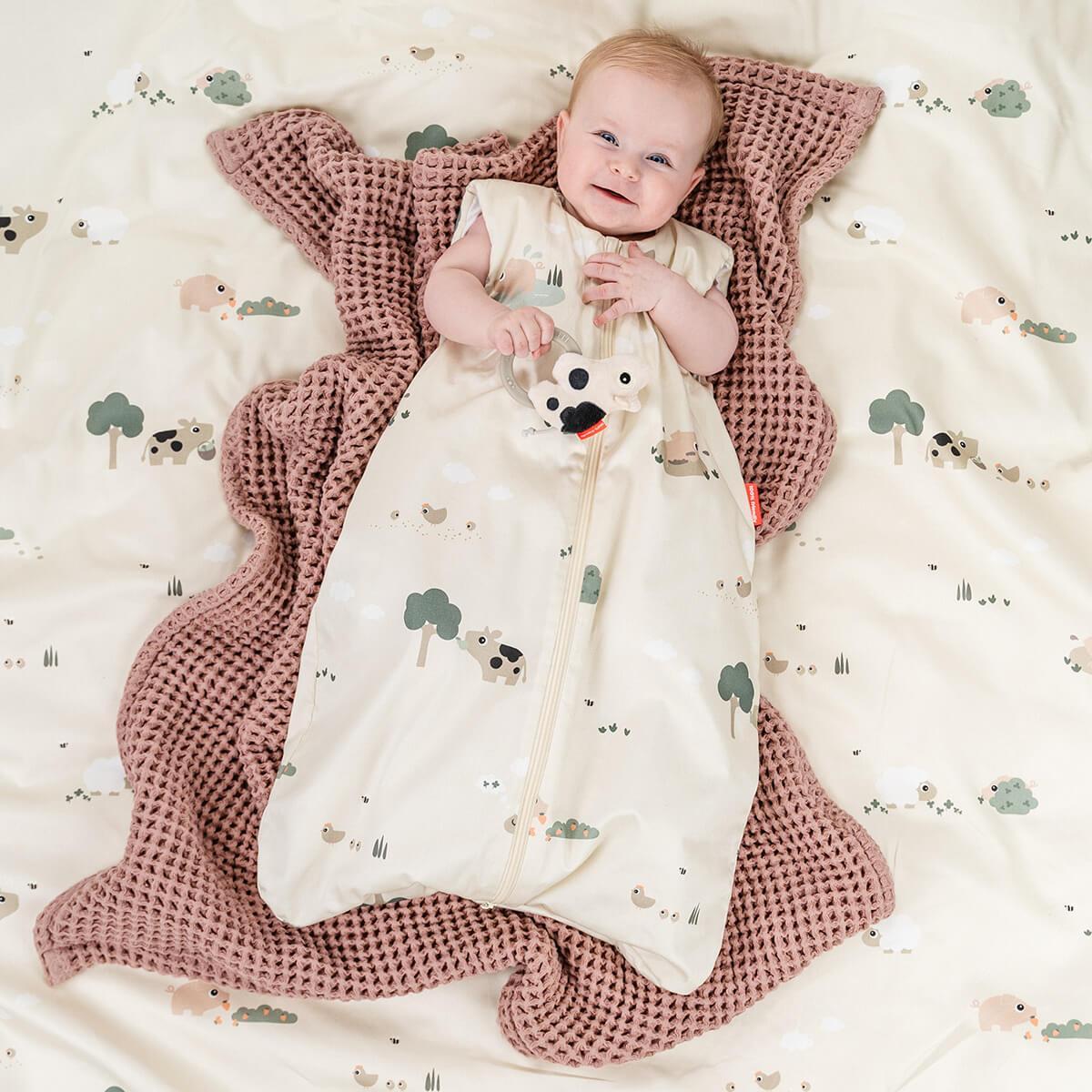 Done by Deer guļammaiss mazulim Tog 1.0 (GOTS Confetti Sand/Green)