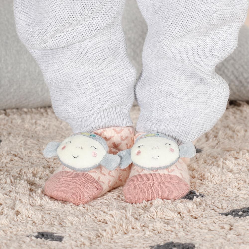 Sākums › Apavi › Fehn apavi - čības ar grabulīšiem mazulim "Koala"