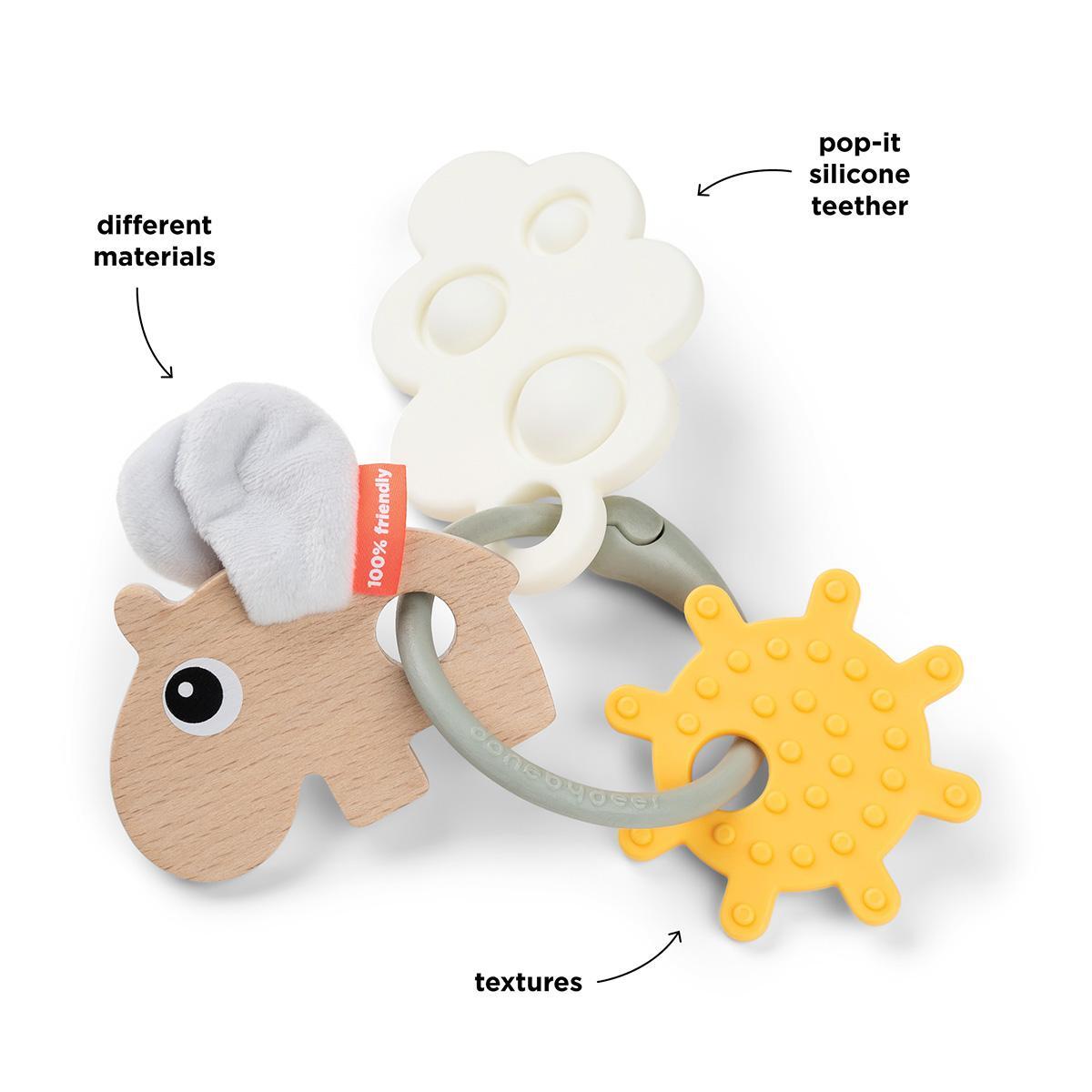 Mushie silikona košļājamā bumbiņa Žāvēts timiāns