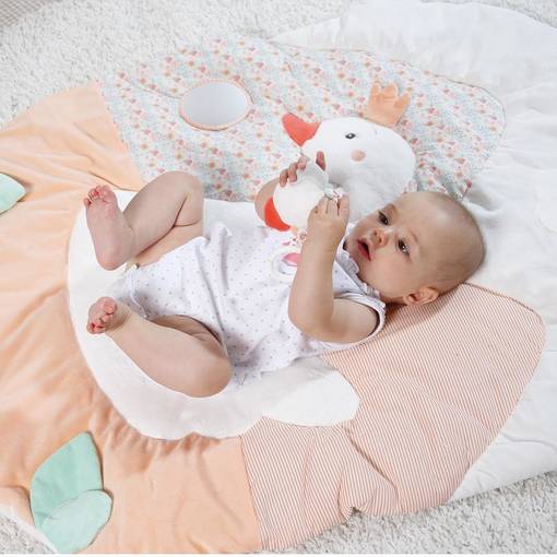 Fehn 3-D treniņu paklājiņš mazulim "Gulbju ezers"