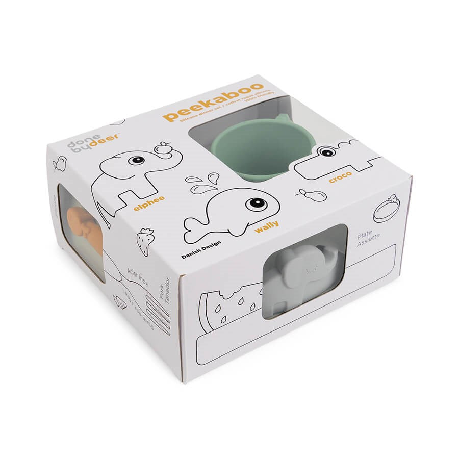 Deer trauku komplekts "Peekaboo" (krāsains)