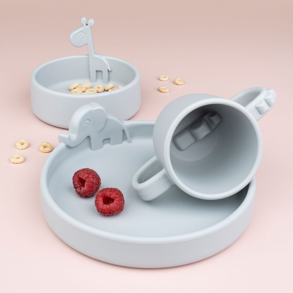 Izgatavojis Deer Peekaboo Plate Elphee (vairākas krāsas)