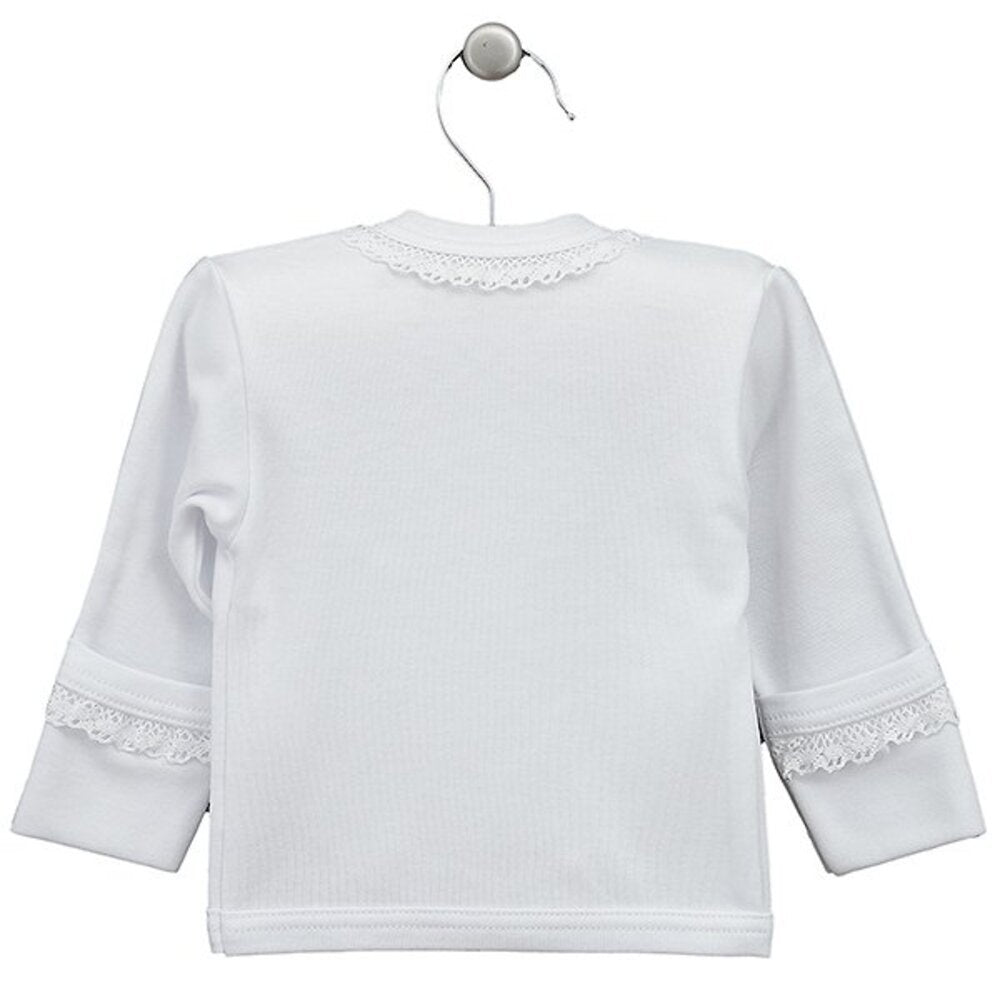 Loritas romba ar volāniem un nolaižamiem cimdiem