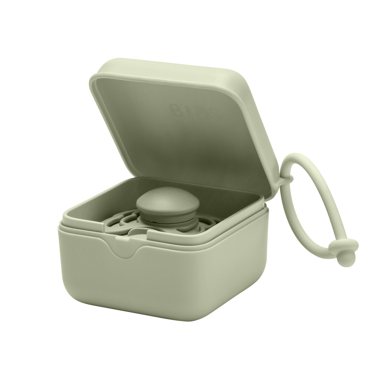 BIBS knupja maciņš - uzkodu kastīte Sage
