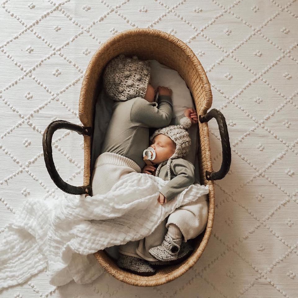 BIBS čiulptukų rinkinys 1 dydis (0 - 6 mėn.) Vanilla / Blush (4798718476370)