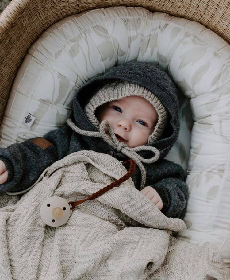 BIBS čiulptukų rinkinys 1 dydis (0 - 6 mėn.) Black / White (4798637998162)