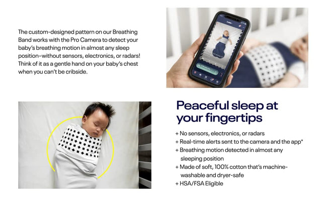 Nanit Breathing Wear Band (dažādi izmēri)