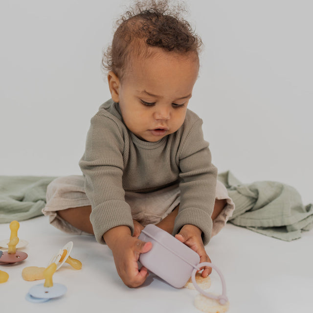 BIBS knupja maciņš - uzkodu kastīte Ivory