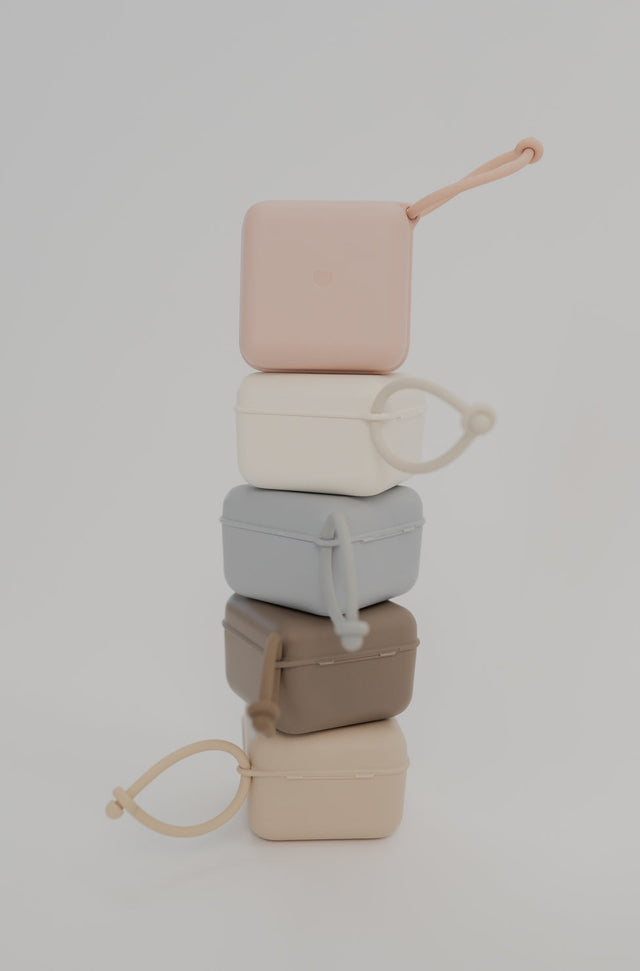 BIBS knupja maciņš - uzkodu kastīte Dusky Lilac