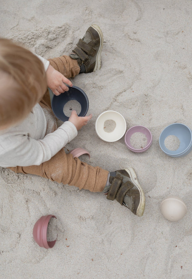 BIBS izglītojošs rotaļlietu šūpošanās tornis Bright Rainbow