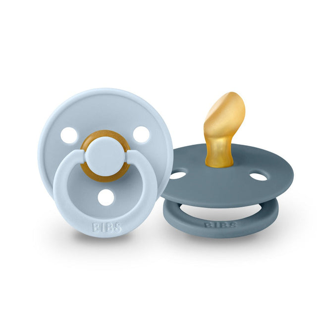 BIBS knupīšu komplekts 1 izmērs (0 - 6 mēneši) Anatomical Baby Blue / Benzīns