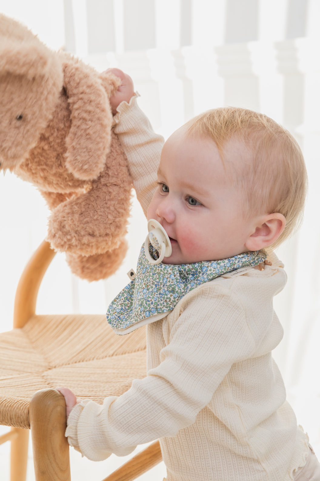 BIBS Liberty Bib Bandana Kumelīte Capel Sage