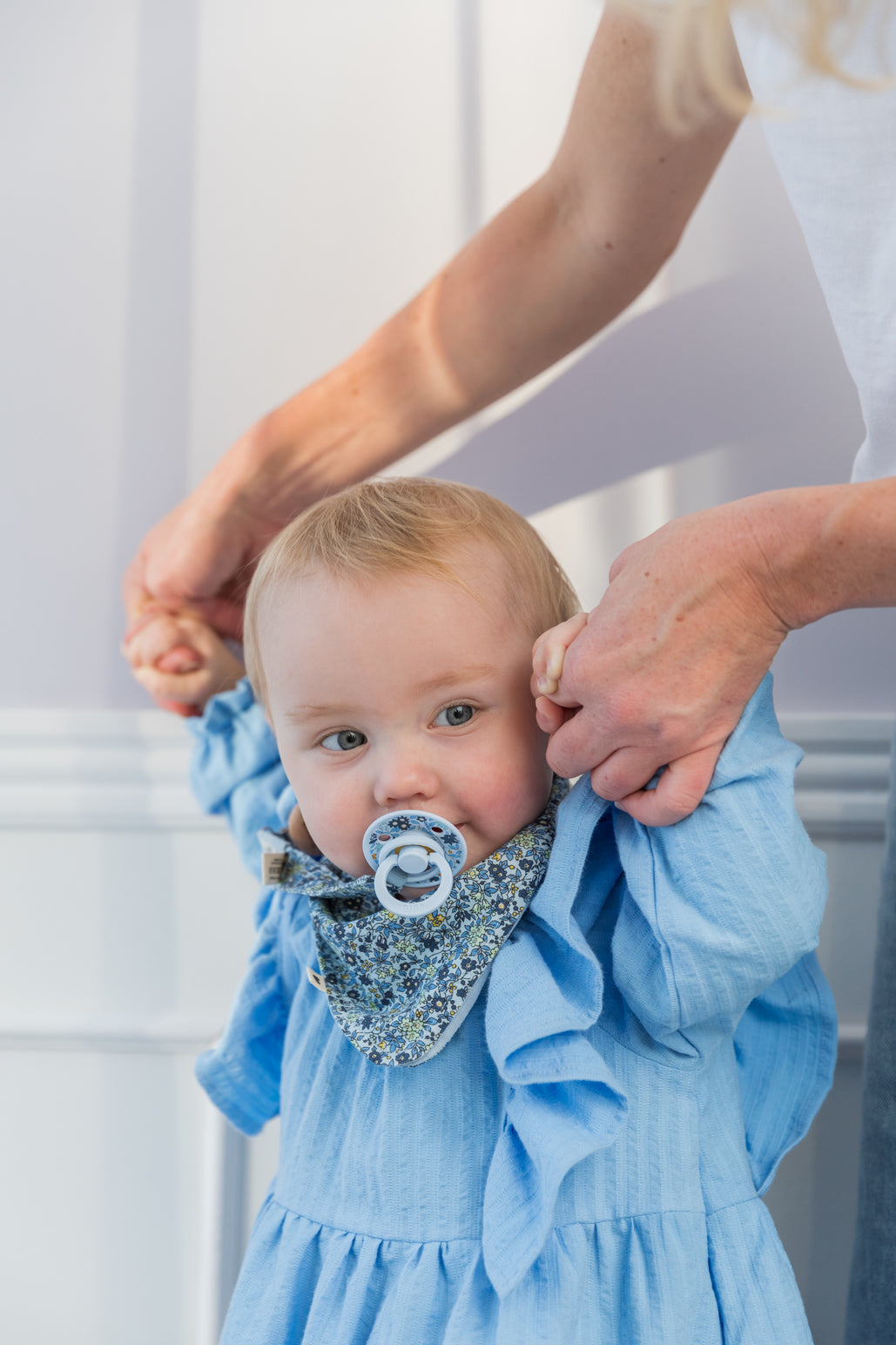 BIBS Liberty Bib Bandana Kumelīte Capel Sage