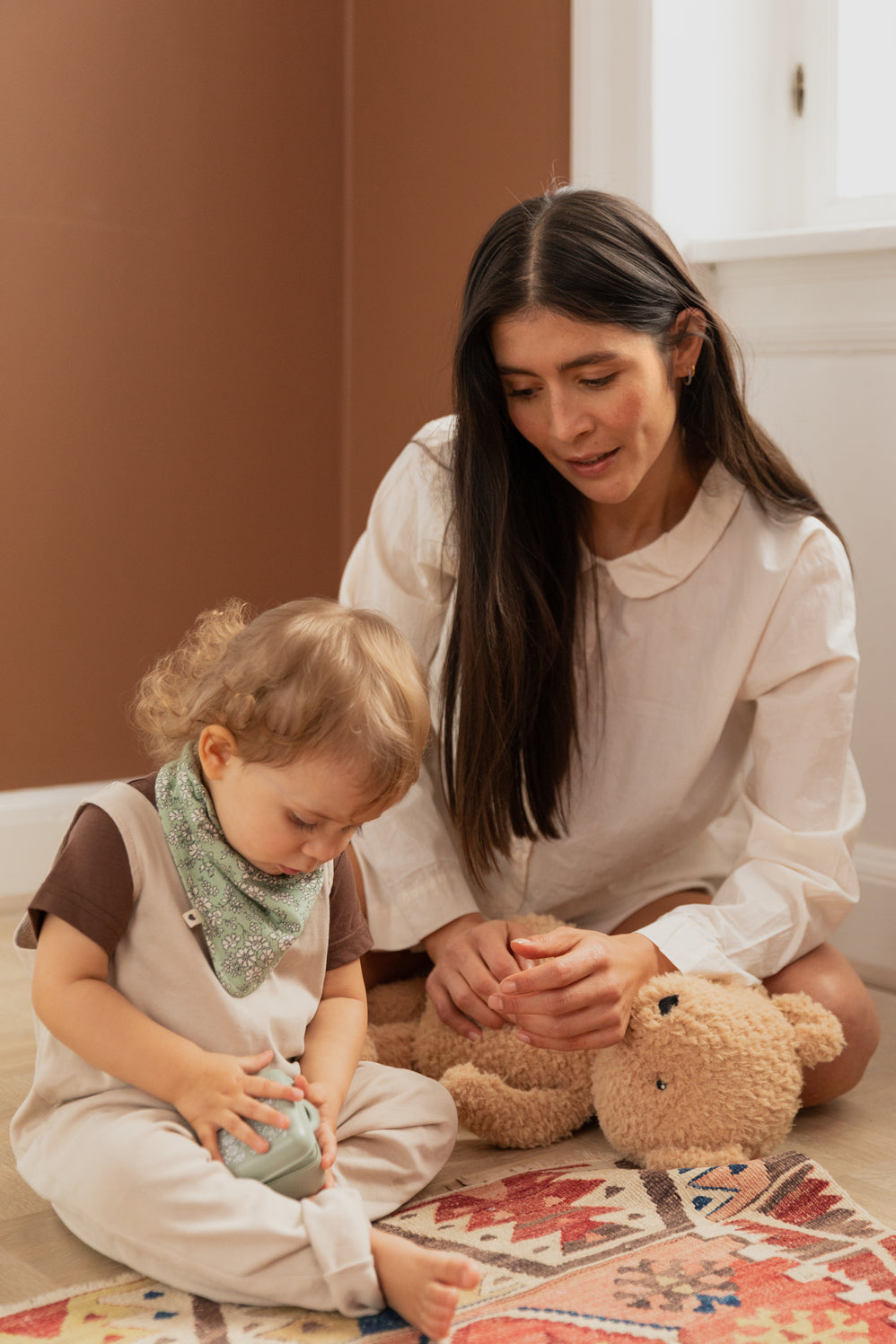 BIBS Liberty Bib Bandana Eloise Blush