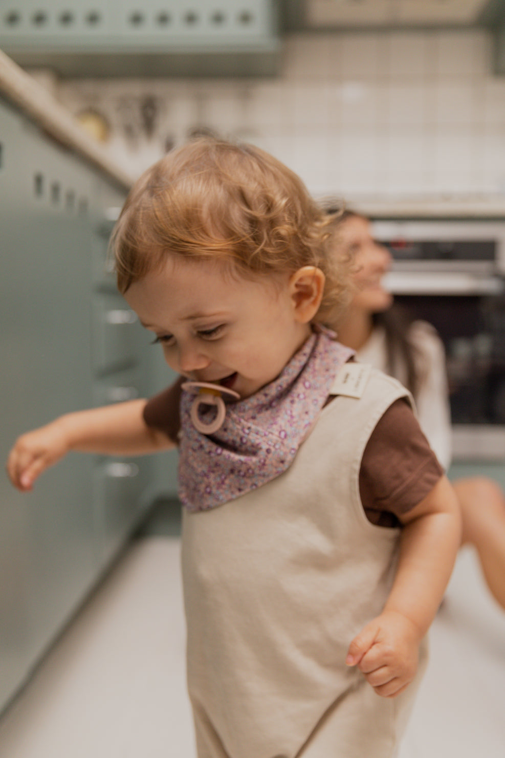 BIBS Liberty Bib Bandana Eloise Blush