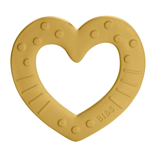 BIBS košļājamā sinepju sirds (Bitie Heart Mustard)