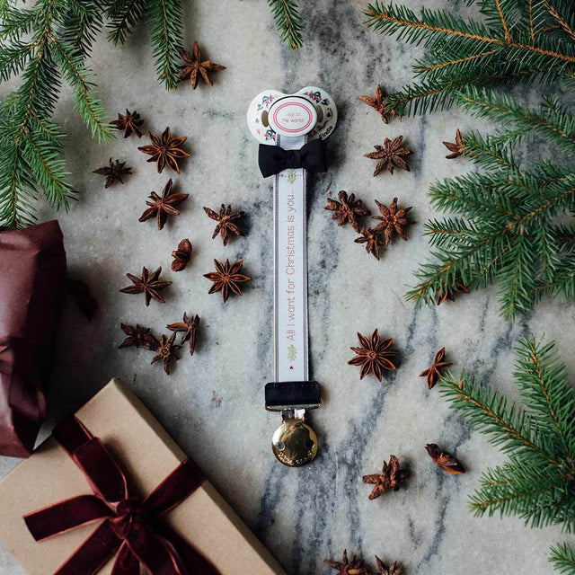 Elodie Details čiulptuko laikiklis "Pasaulio džiaugsmas gimė" / "Joy to the world" (4391295254610)