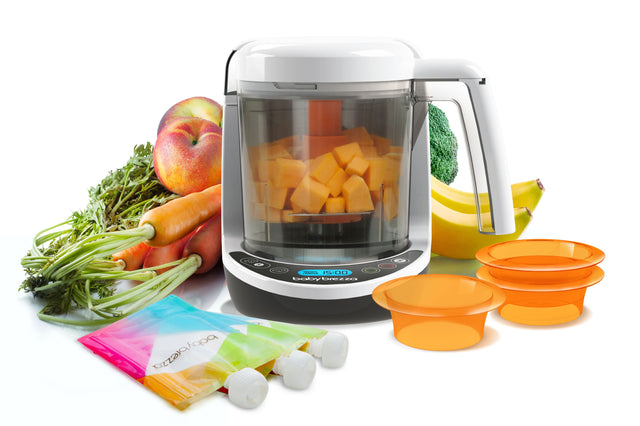 Baby Brezza kūdikio maisto ruošimo aparatas ONE STEP™ FOOD MAKER DELUXE (4341637939282)