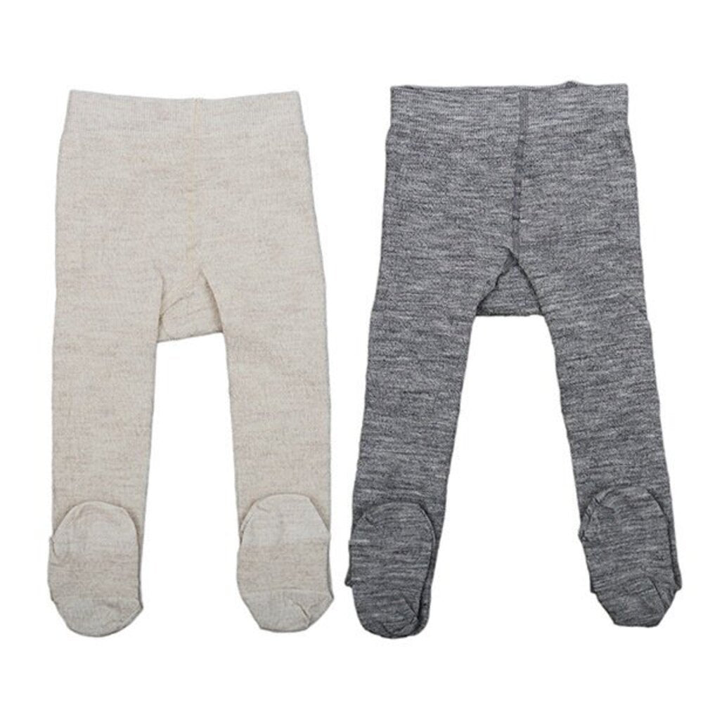 Lorita zeķubikses mazulim no merino vilnas (pelēkas vai kakao)