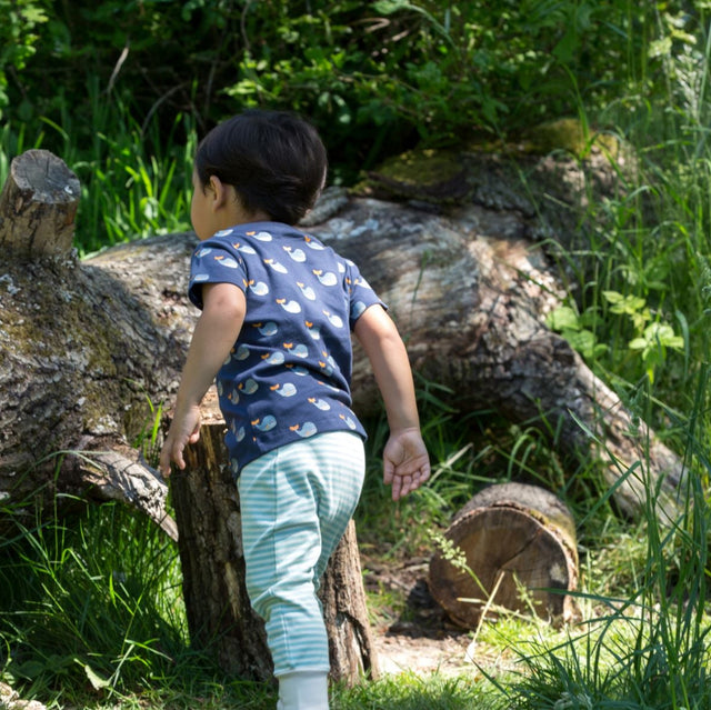 Mazo zaļo radikāļu vaļu dziesmu komplekts (krekls un bikses)