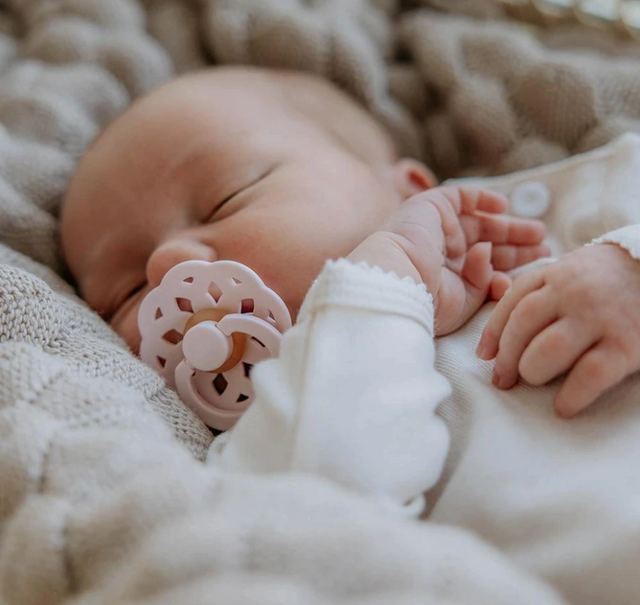 BIBS knupīšu komplekts 1. izmērs (0 - 6 mēneši) Boheme Ivory/Blossom