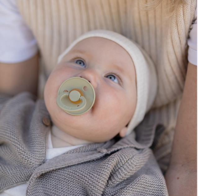 BIBS knupīša komplekts 1. izmērs (0 - 6 mēneši) Anatomical Ivory / Sage