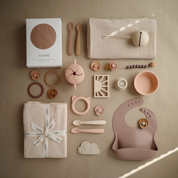 Mushie organiskās kokvilnas muslīna autiņbiksīšu dabiskās svītras