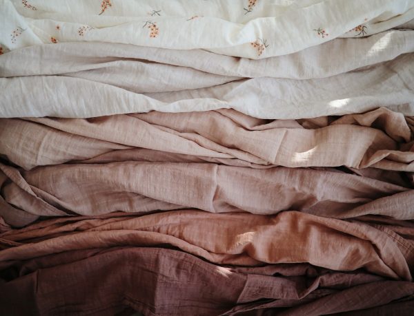 Mushie Organic Cotton Muslīns Autiņš Tawny Birch