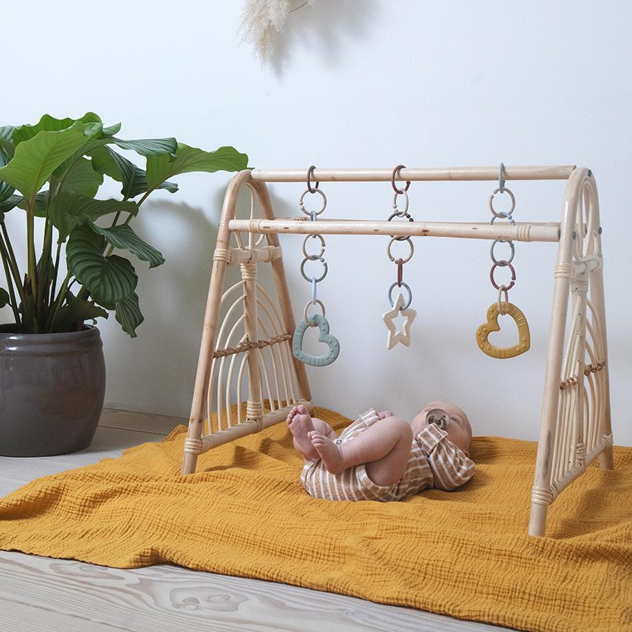 BIBS gredzeni (Loops Baby Blue / Cloud / Petrol)