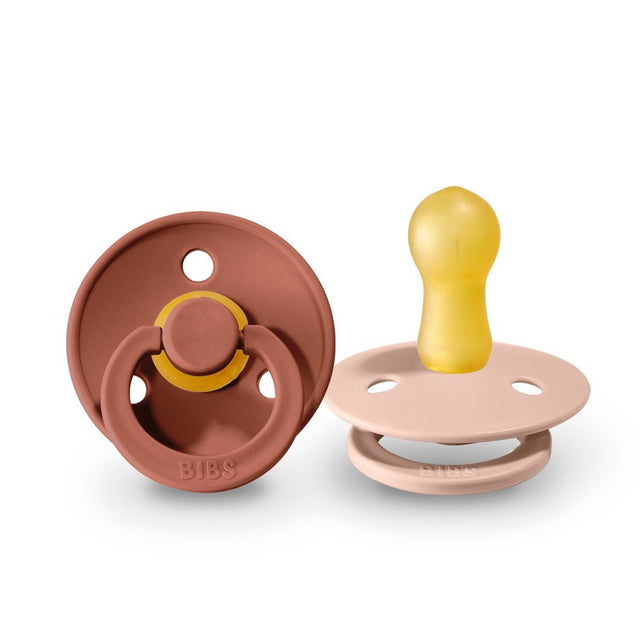 BIBS knupīšu komplekts 2. izmērs (6 - 18 mēneši) Woodchuck / Blush