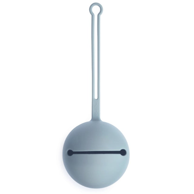 Mushie pacifier futrālis (debeszils)