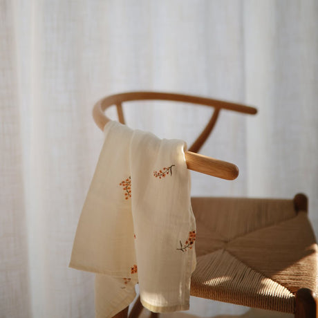 Mushie organiskās kokvilnas muslīna autiņbiksīšu ziedi (3 gab.)