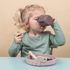 Izgatavojis Deer Peekaboo Plate Elphee (vairākas krāsas)