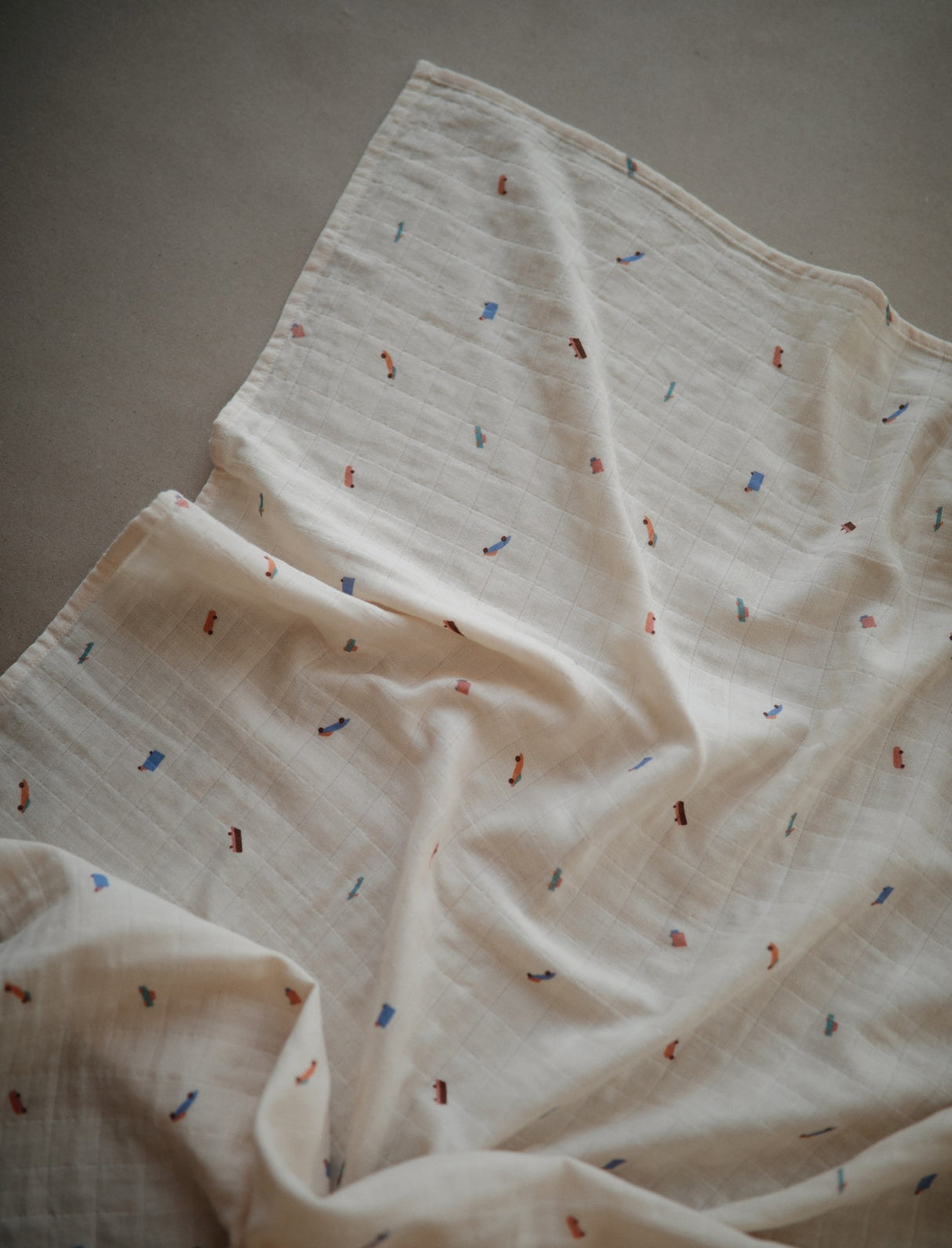 Automašīnas Mushie organiskās kokvilnas muslīna autiņbiksītes