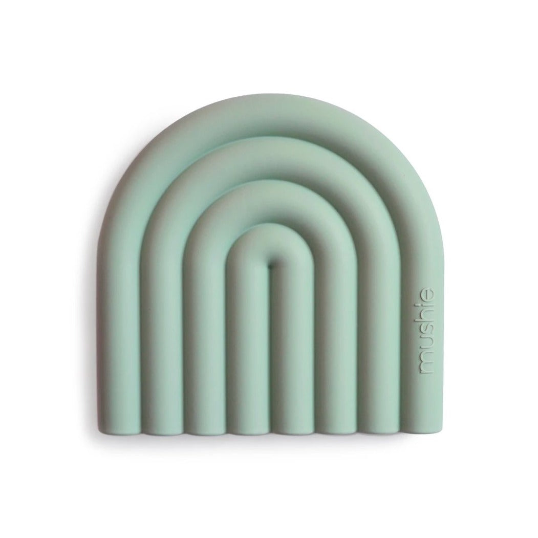 Mushie Chewer Blue varavīksne (Cambridge Blue)