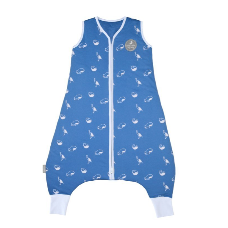 Natulino LITTLE WALKERS trīsslāņu bērnu guļammaiss Animals Navy & White