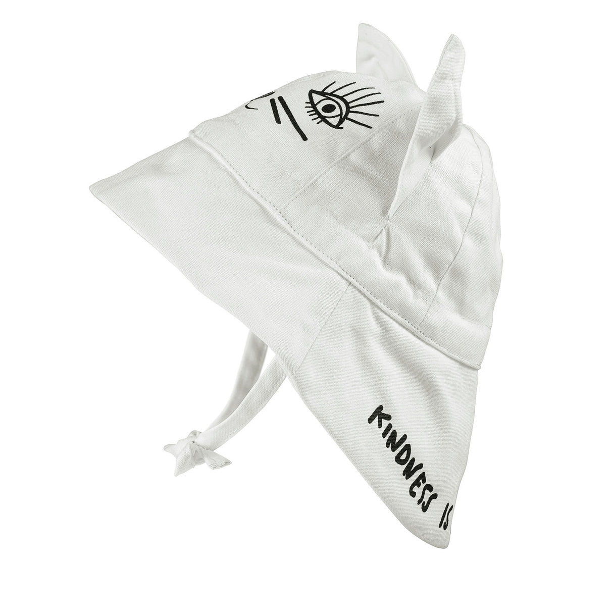 Elodie Details Saules cepure kaķu ausis (vaniļas baltas)