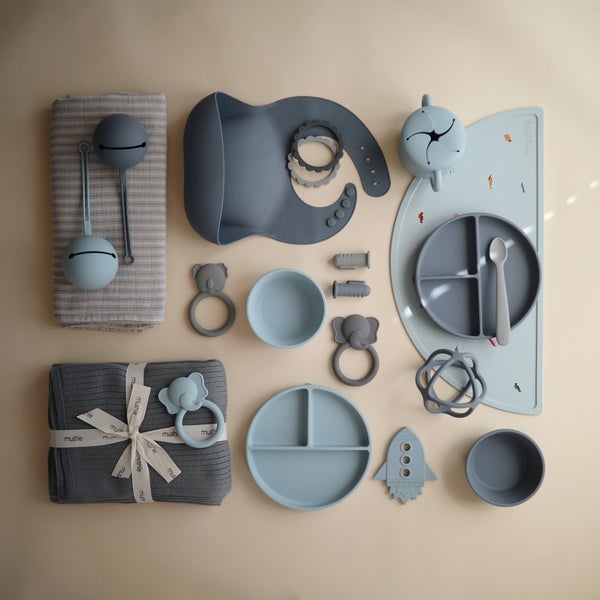 Mushie pacifier futrālis (Tradewinds)