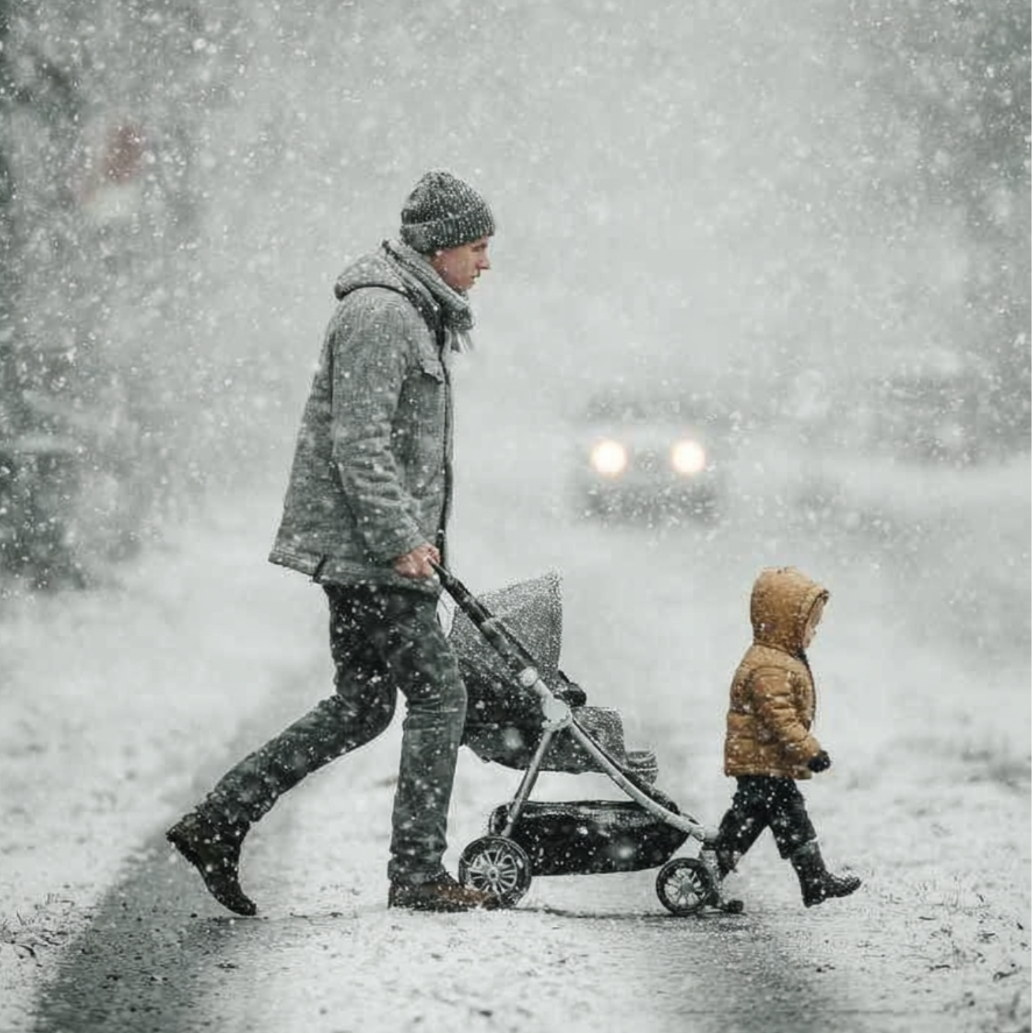 Kūdikis ir šaltis - kad geriau likti namuose