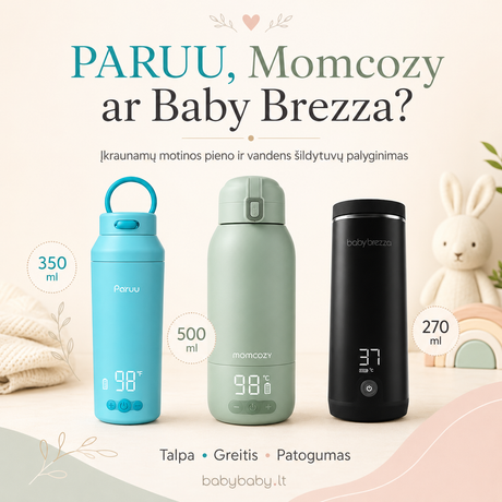 momcozy baby brezza paruu sildytuvas kuri rinktis